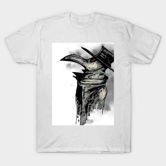 Plague doctor T-Shirt by Glenbobagins